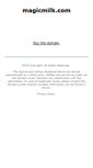 Mobile Screenshot of magicmilk.com
