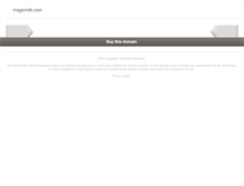 Tablet Screenshot of magicmilk.com